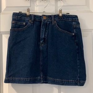 Forever 21 denim mini skirt